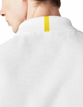 Polo Lacoste x National Geographic PH6286 blanco hombre