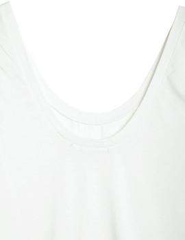 Camiseta Naf Naf Tirantes blanco mujer