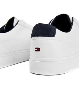 Deportivas Tommy Hilfiger Corporate Leather blanco hombre