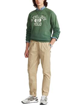 Felpa Ralph Lauren Vintage Fleece verde hombre
