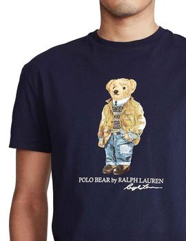Camiseta Ralph Lauren Polo Bear marino hombre