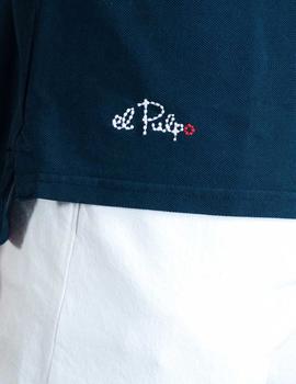 Polo El Pulpo Logo Remos marino hombre