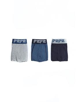 Pack Boxers Pepe Jeans Herman azul hombre
