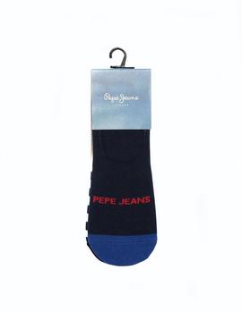 Pack Calcetines Pepe Jeans Seb azul hombre