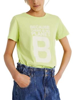 Camiseta Ecoalf Great B Fluor niña