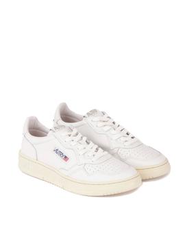 Deportivas Autry Low Leather White/White mujer