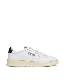 Deportivas Autry Low Leather White/Black mujer
