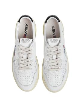 Deportivas Autry Low Leather White/Black mujer