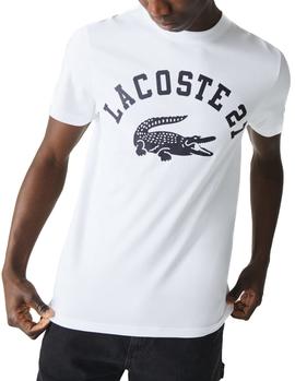 Camiseta Lacoste TH0061 Logo Lacoste 27 blanco hombre