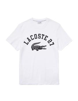 Camiseta Lacoste TH0061 Logo Lacoste 27 blanco hombre