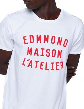 Camiseta Edmmond Maison Atelier Blanco