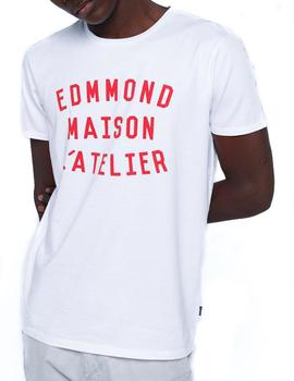 Camiseta Edmmond Maison Atelier Blanco