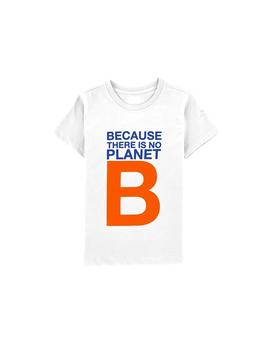 Camiseta Ecoalf Great B blanco niño
