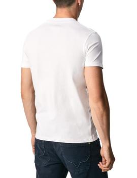 Camiseta Pepe Jeans Wallace blanco hombre