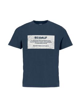 Camiseta Ecoalf New Natal marino hombre