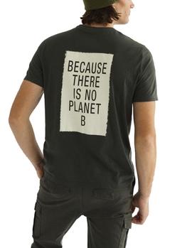 Camiseta Ecoalf Tribeca caqui hombre