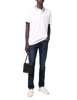 Polo Tommy Hilfiger Sophisticated Tipping Reg blanco hombre