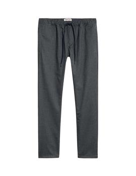 Pantalones Tommy Jeans Wool Touch Trackpant gris hombre