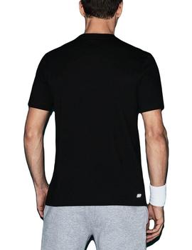 Camiseta Lacoste Sport TH7618 negro hombre
