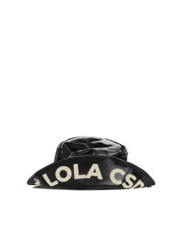 Sombrero Lola Casademunt Logomanía negro mujer