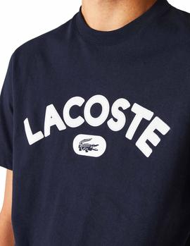 Camiseta Lacoste TH7046 marino hombre