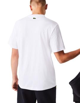 Camiseta Lacoste TH7046 blanco hombre