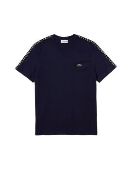 Camiseta Lacoste TH7079 marino hombre