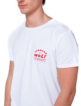 Camiseta Hombre Edmmond Studios Mr Wolf Gris