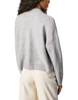 Jersey Pepe Jeans Bella gris mujer