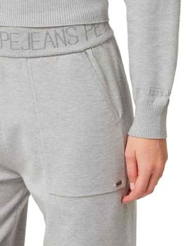 Pantalones Pepe Jeans Penny gris mujer