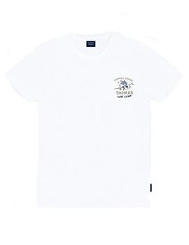 Camiseta Edmmond Thomas Surf Blanco