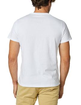 Camiseta elPulpo Remos New Wave blanco hombre