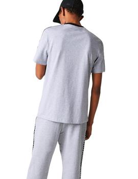 Camiseta Lacoste TH7079 gris hombre