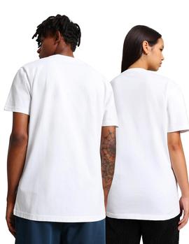 Camiseta Napapijri Sett blanco unisex