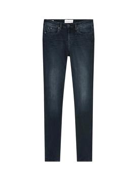 Vaqueros Calvin Klein Jeans Mid Rise Skinny índigo mujer