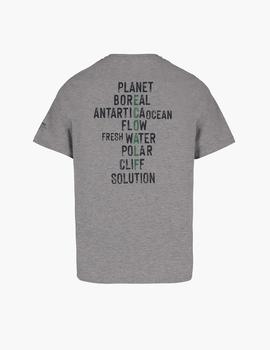 Camiseta Ecoalf Antarta gris hombre