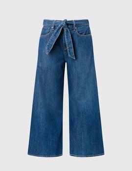Vaqueros Pepe Jeans Hailey Comfy Wide Fit azul mujer
