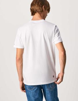 Camiseta Pepe Jeans Agin blanco hombre