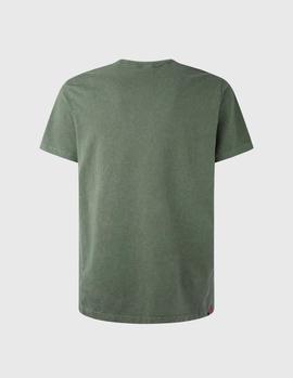 Camiseta Pepe Jeans Ailm verde hombre