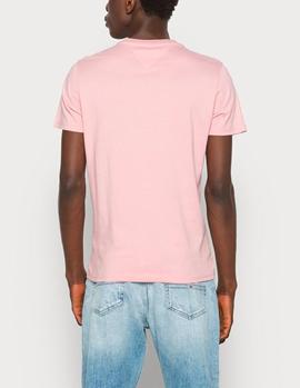 Camiseta Tommy Jeans Entry Graphic rosa hombre