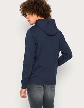 Felpa Tommy Jeans Entry Hoodie marino hombre