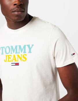 Camiseta Tommy Jeans Entry Graphic blanco hombre