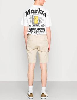 Pantalón Tommy Jeans Chino Short beige hombre