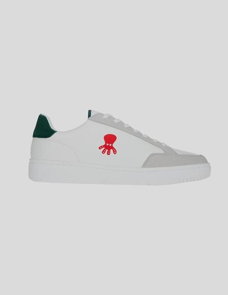 Deportivas elPulpo Sneaker Logo Rojo blanco hombre