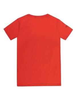 Camiseta elPulpo New Colour Splash rojo niño