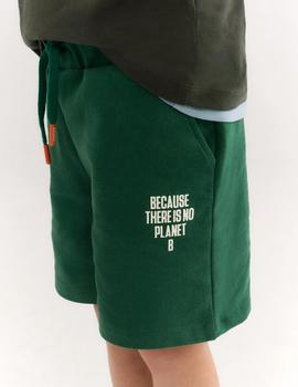 Pantalones Ecoalf Shortalf verde niño
