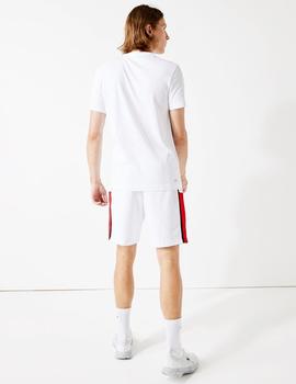 Camiseta Lacoste Sport TH0851 blanco hombre