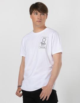 Camiseta elPulpo Marshmallow blanco hombre