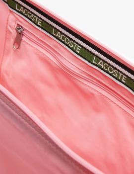 Bolso Lacoste Izzie Nylon Shopper rosa mujer
