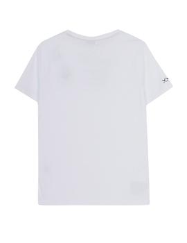 Camiseta elPulpo Marshmallow blanco niño